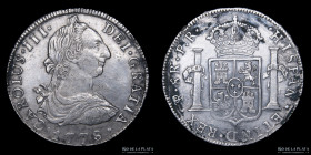 Potosi. Carlos III. 8 Reales 1778 PR. CJ 63.6