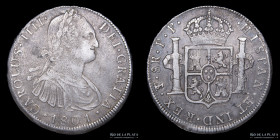 Potosi. Carlos IV. 8 Reales 1801 PP. CJ 76.13