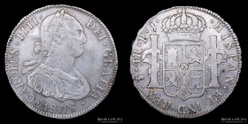 Potosi. Carlos IV. 4 Reales 1808 PJ. CJ 77.20.1