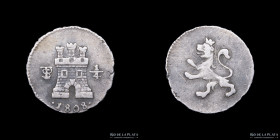 Potosi. Carlos IV. 1/4 Real 1808. CJ 81.15