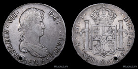 Potosi. Fernando VII. 8 Reales 1825 J. CJ 86.15.1