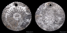 Provincias Unidas. 8 Reales 1813 J. CJ 4.1.48