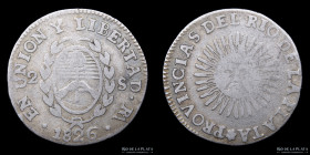 Argentina. La Rioja. 2 Soles 1826 RA. CJ 44