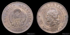 Argentina. 1 Centavo 1893. CJ 48