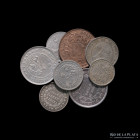 Bolivia. Lote x9. Centavos 1875-1939. Varias denominaciones