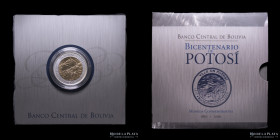 Bolivia. Blister. 2010. Bicentenario de Potosi. BCB