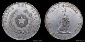 Paraguay. 1 Peso 1889. KM5