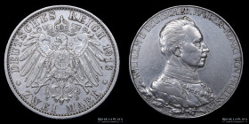 Prussia. Wilhem II. 2 Mark 1913 A. KM532