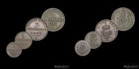 Alemania. Lote x4 Cobres 1851-1868. Diversas denominaciones