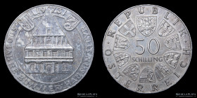 Austria. 50 Schilling 1973. Blummerl House. KM2916