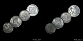 Checoslovaquia. Lote x4. 1930-1990. Plata