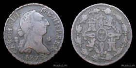 España. Carlos III. 4 Maravedis 1779. KM407.2