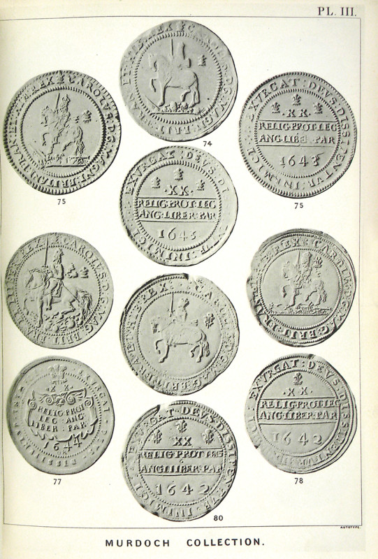 Sotheby, Wilkinson & Hodge. CATALOGUE OF THE VALUABLE COLLECTION OF COINS AND ME...