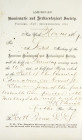 1867 Invitation to an ANS Meeting