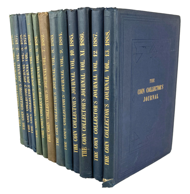 Scott & Company, et al. THE COIN COLLECTOR’S JOURNAL. ILLUSTRATED. Volumes 1–13 ...