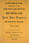 1859 Bank Note Reporter Rarity