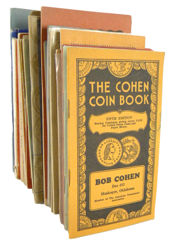 Various. COLLECTION OF PRE-1950 U.S. COIN PRICE GUIDE AND PREMIUM LISTS. Include...