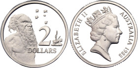 Australia 2 Dollars 1988. KM# 101a, N# 52058; Silver 8.43 g., Proof; Elizabeth II; 25 Years Decimal Currency - Masterpieces in Silver; Mintage: 24970 ...