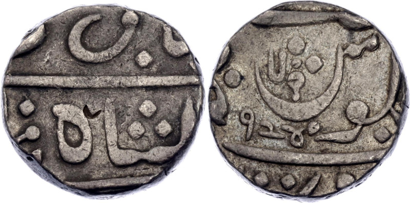 India Bombay Presidency 1 Rupee 1830 FE 1240. KM# 347 (under Maratha Confederacy...