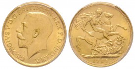 Australia, George V 1910-1936
Sovereign, Sydney, 1925 S, AU 7.98 g. 917‰ 
Ref : Fr. 38, KM#29, Spink 4003 
Conservation : PCGS MS64