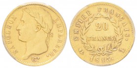 France, Premier Empire 1804-1814
20 Francs, Bayonne, 1813 L, AU 6.45 g.
Ref : G.1025
PCGS XF45