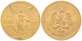 Mexico, 50 Pesos, 1925, AU 41.66 g. 900‰
Ref : KM#481, Fr.172
Conservation : PCGS MS63