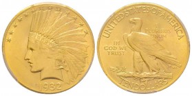 USA
10 Dollars, Philadelphia, 1932, AU 16.7 g.
Ref : Fr. 166
Conservation : PCGS MS63