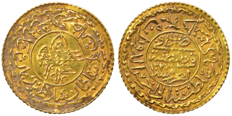 Ottoman Empire. Mahmud II, AH 1223-1255 / 1808-1839 AD. Cedid Adliye Altını (gol...