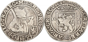 Nederlandse Rijksdaalder. Utrecht. 1621. Fraai +. Delm. 942. 28,31 g.
