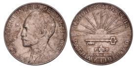 Cuba. 5 Pesos. 1953. VF +. KM 29.