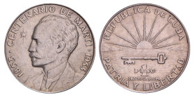 Cuba. Peso. 1953. AUnc. AU.