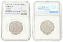 Austria. Empire. Franz II. ¼ Kronenthaler. 1794 A. AU details. NGC graded: 6637802-002. Cleaned.