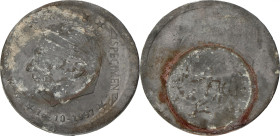 Belgium. Albert II. Specimen on lead - Future design of the Euro. 1997. UNC. 15,5 g.