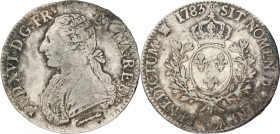 France. Louis XVI. Ecu. 1783 Cow. VF. 29,1 g.