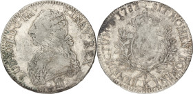 France. Louis XVI. Ecu. 1783 K. VF +. Little die break. 29,3 g.