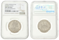 Germany. Weimar republic. 5 Mark - Martin Luther. 1933 A. UNC details. NGC graded: 6637509-105. Rev. spot removed. AKS 69. J. 353. 13,69 g.