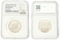 Germany. 5 Mark - Germanic Museum. 1952D. UNC Details. NGC Graded: 6641276-018 Cleaned. 11,2 g.