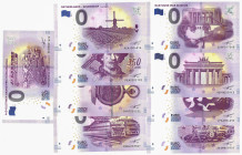 Europe. Lot 9 Banknotes. Banknote. Type 2018/2019. - UNC. UNC.