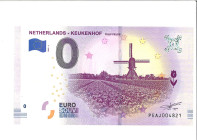 Europe. 0 Euro. Souvenir Banknote. Type 2019. - UNC. UNC.