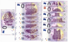 Europe. Lot 13 Banknote. Souvenir banknote. Type 2018/2019. - UNC. UNC.