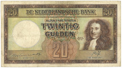 Nederland. 20 Gulden. Bankbiljet. Type 1945. - Zeer Fraai. (Alm. 59-1). - Zeer Fraai.