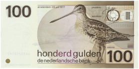 Nederland. 100 Gulden. Bankbiljet. Type 1977. - UNC - UNC -
