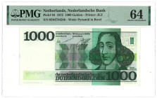 Nederland. 1000 Gulden. Bankbiljet. Type 1972 - PMG 64 (AV / Pick / Plomp. Pick# 94) - UNC