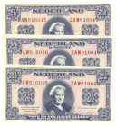 Nederland. 2,50 Gulden. Bankbiljetten. Type 1945. - UNC. UNC.