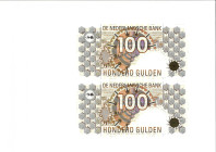 Nederland. Lot 2 Biljetten. Bankbiljet. Type 1992. - UNC. UNC.
