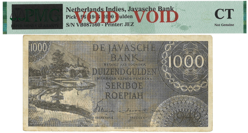 Netherlands-Indies. 1000 Duizend Gulden. Bankbiljet. Type 1946. - PMG - CT - Not...