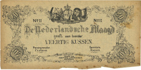 Nederland. 40 Kussen Grijs. Reclamegeld. Type ND. Type De Nederlandse Maagd. - Zeer Fraai. Zeer Fraai.