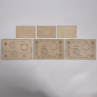 Nederland. Lot 6 bankbiljetten. Schoolgeld. Type ND. - Nagenoeg UNC. Nagenoeg UNC.