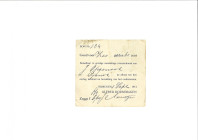 Nederland. 6 Gulden en 60 cent. Noodgeld. Type 1914. - Zeer Fraai. Zeer Fraai.