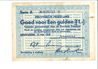 Nederland. 1 Gulden. Waardebon. Type 1940. Type Friesland. - Zeer Fraai. Zeer Fraai.